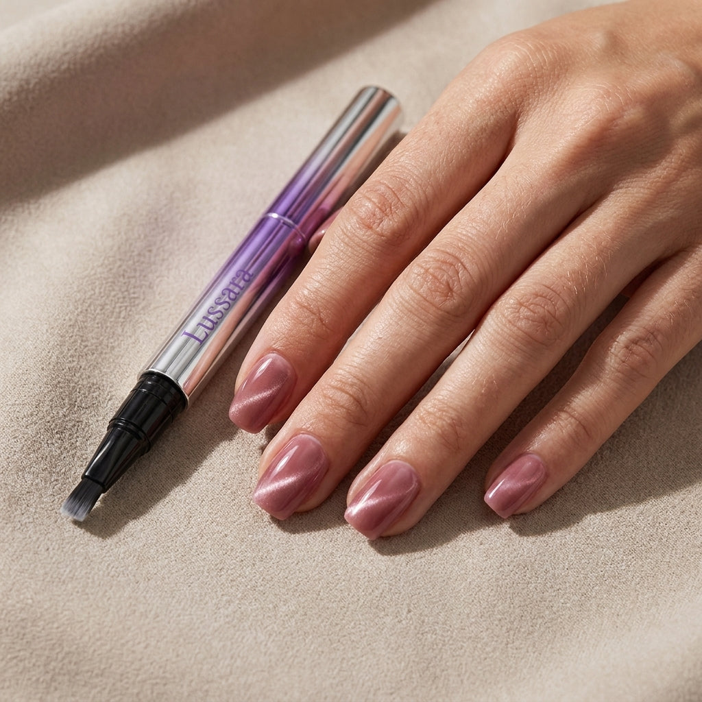 Salon-clean edges. Even with your left hand.