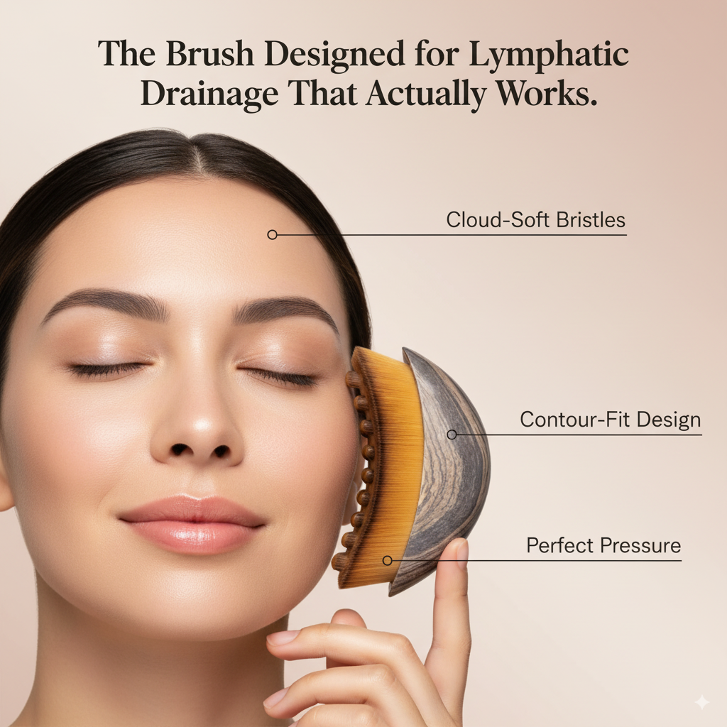 Lussara Lymphatic Face Brush
