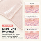 Glass Neck Hydrogel Patch