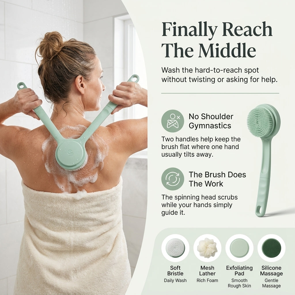 SpinBack Body Brush