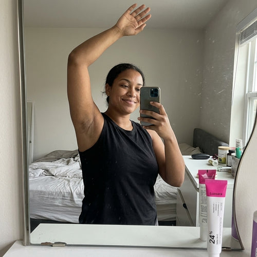 Lift your arms.