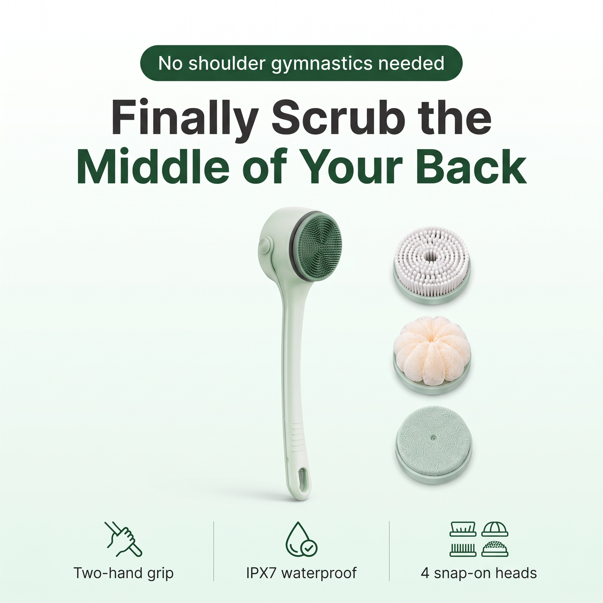 SpinBack Body Brush