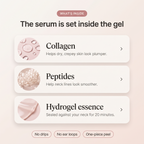 Glass Neck Hydrogel Patch