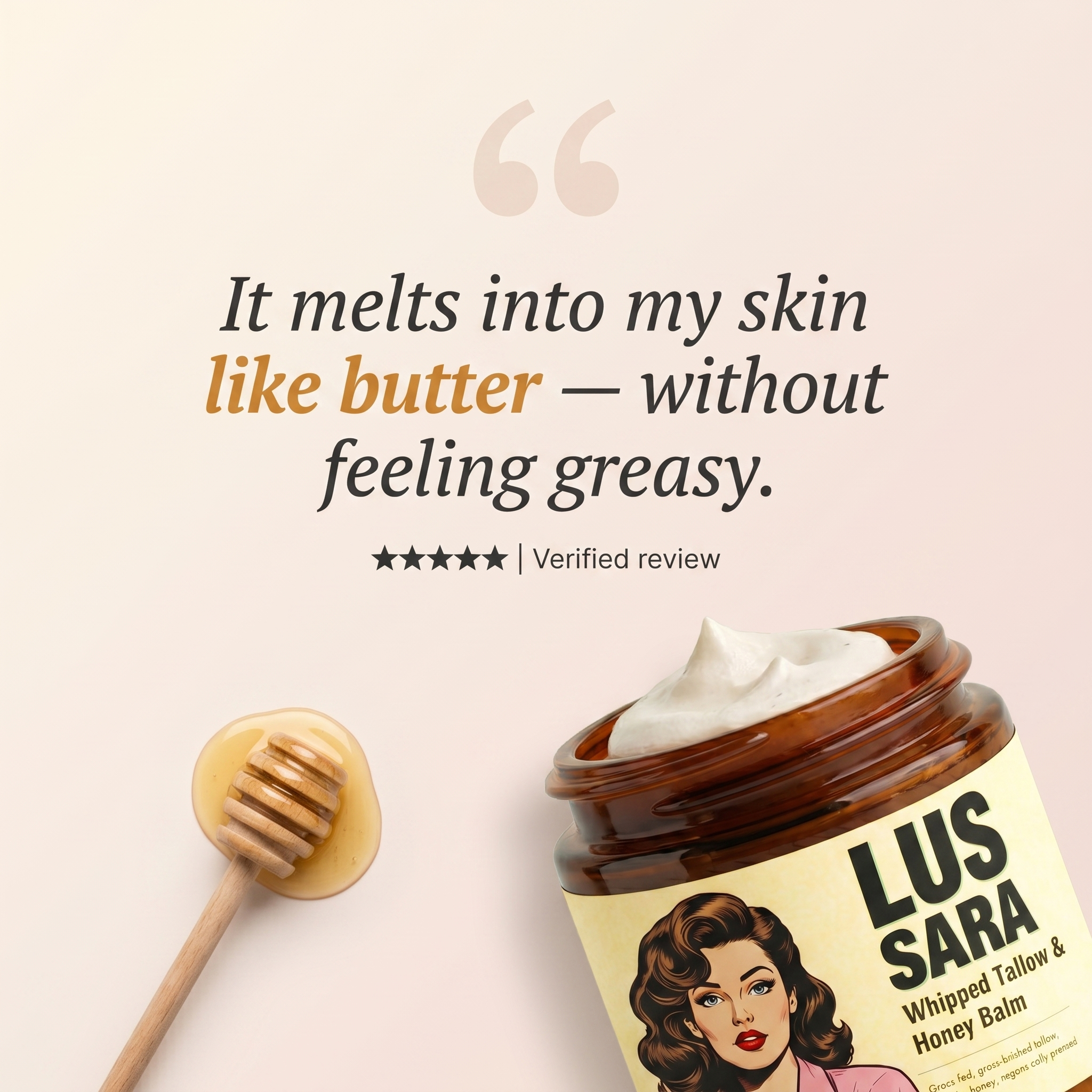 Lussara Calm Tallow + Honey