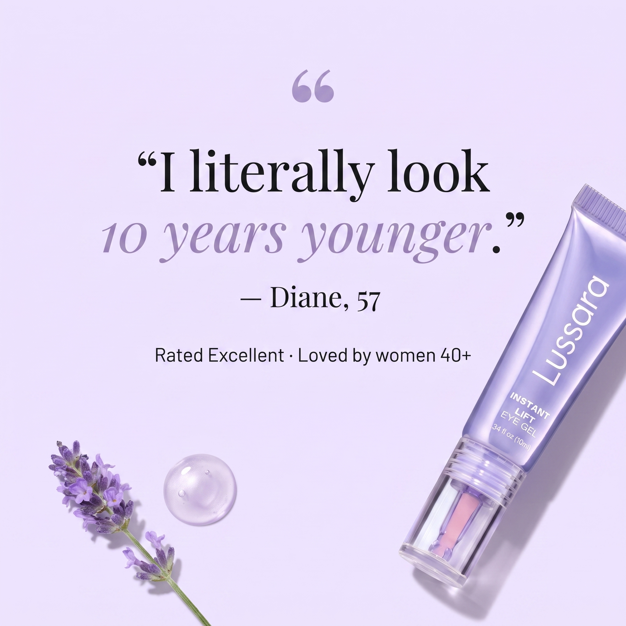 Lussara 5-Min Eye Lift Gel