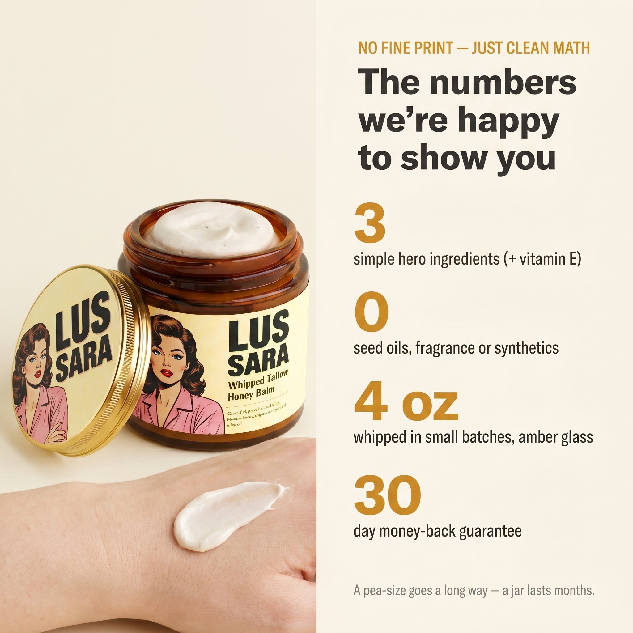 Lussara Calm Tallow + Honey