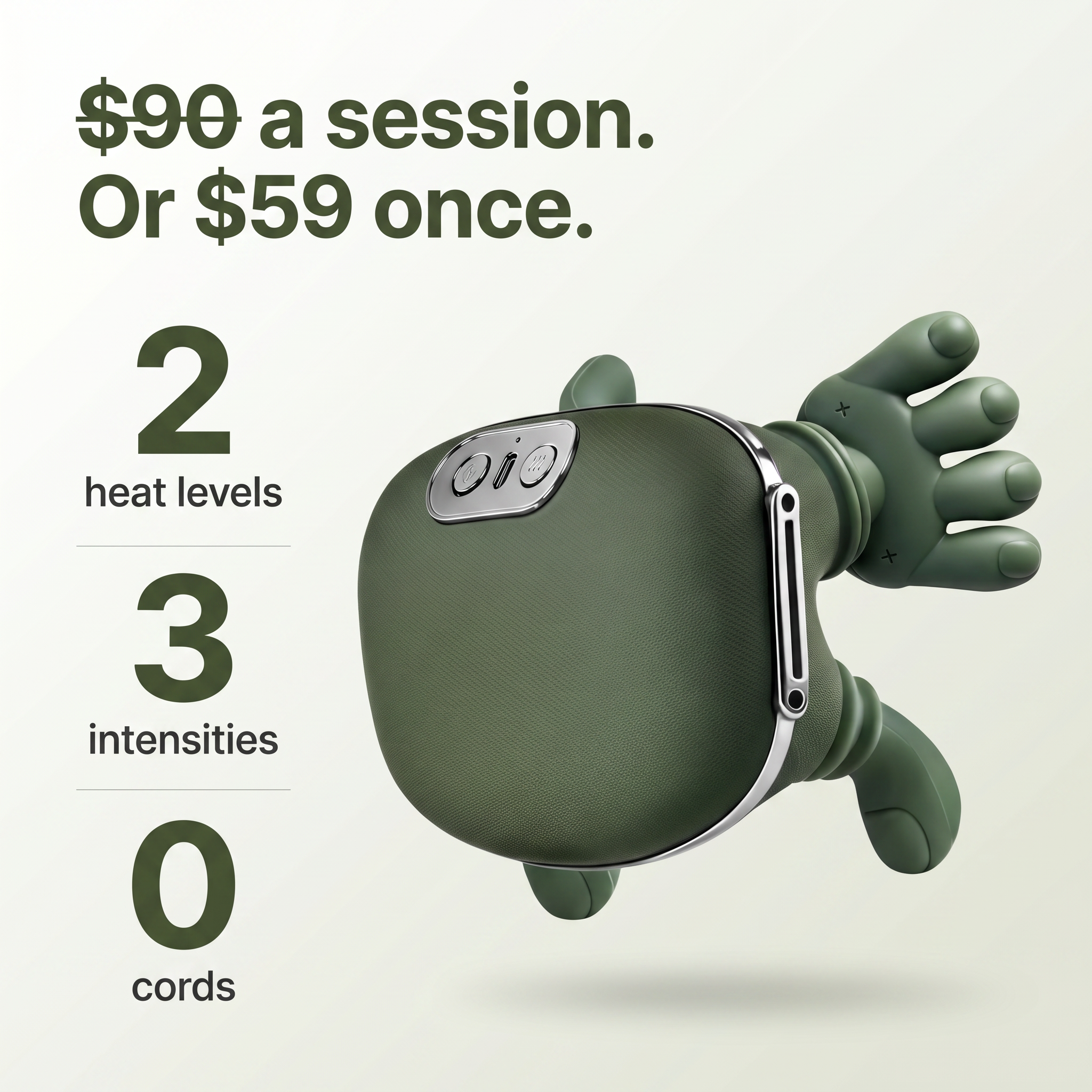 Lussara Knead™ — Hands-Free Bionic Neck & Shoulder Massager